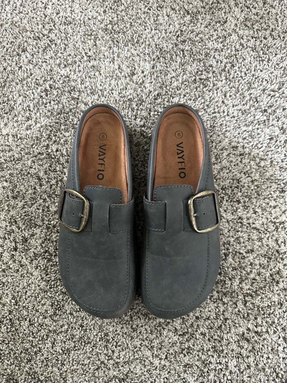 Grey mules/clog - Picture 3 of 4